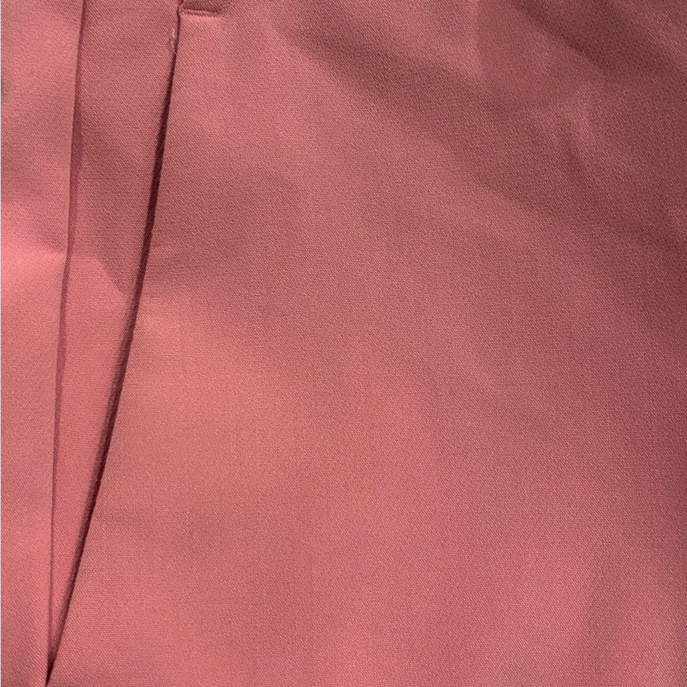 Ann Taylor Mauve Pink High Waisted Wide Leg Trouser Pants Petite 16P NWOT - Picture 7 of 10